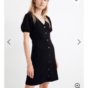Madewell puff sleeve dress